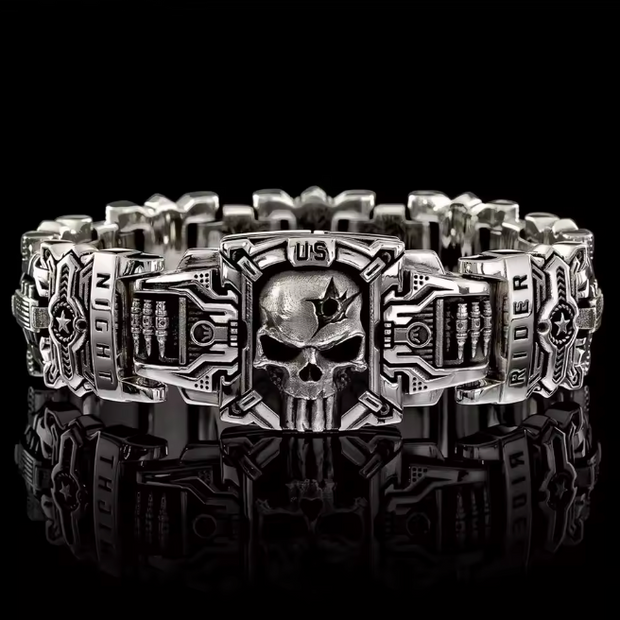 HellMark High Quality Vintage Skull Bracelet