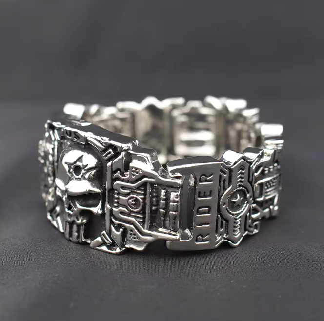HellMark High Quality Vintage Skull Bracelet