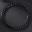 HellMark Plated Stainless Steel Cuban Chain Bracelet Selection