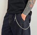 HellMark Vintage Metal Keychain Belt Chain
