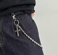 HellMark Vintage Metal Keychain Belt Chain