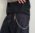 HellMark Vintage Metal Keychain Belt Chain