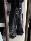 HellMark Baggy Black Denim Jeans
