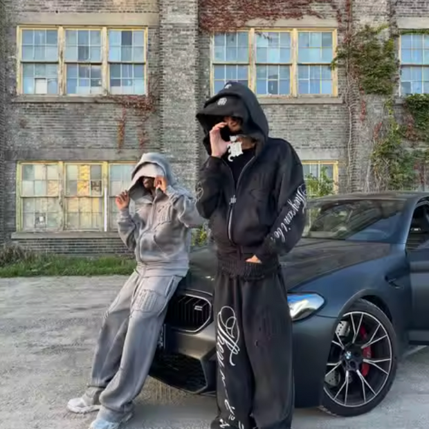 HellMark 2 Piece Track Suit Streetwear - Premium Quality