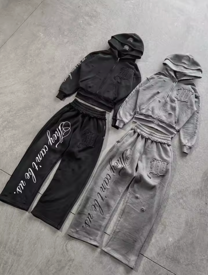 HellMark 2 Piece Track Suit Streetwear - Premium Quality