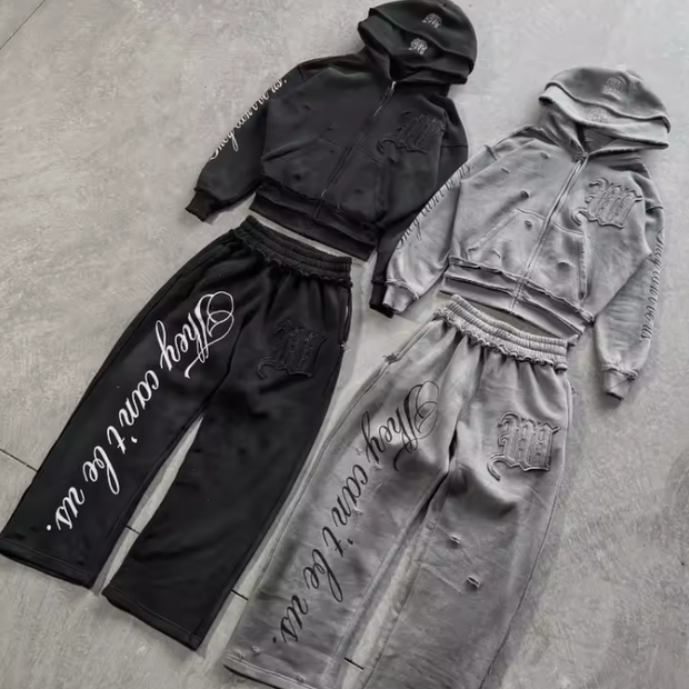 HellMark 2 Piece Track Suit Streetwear - Premium Quality