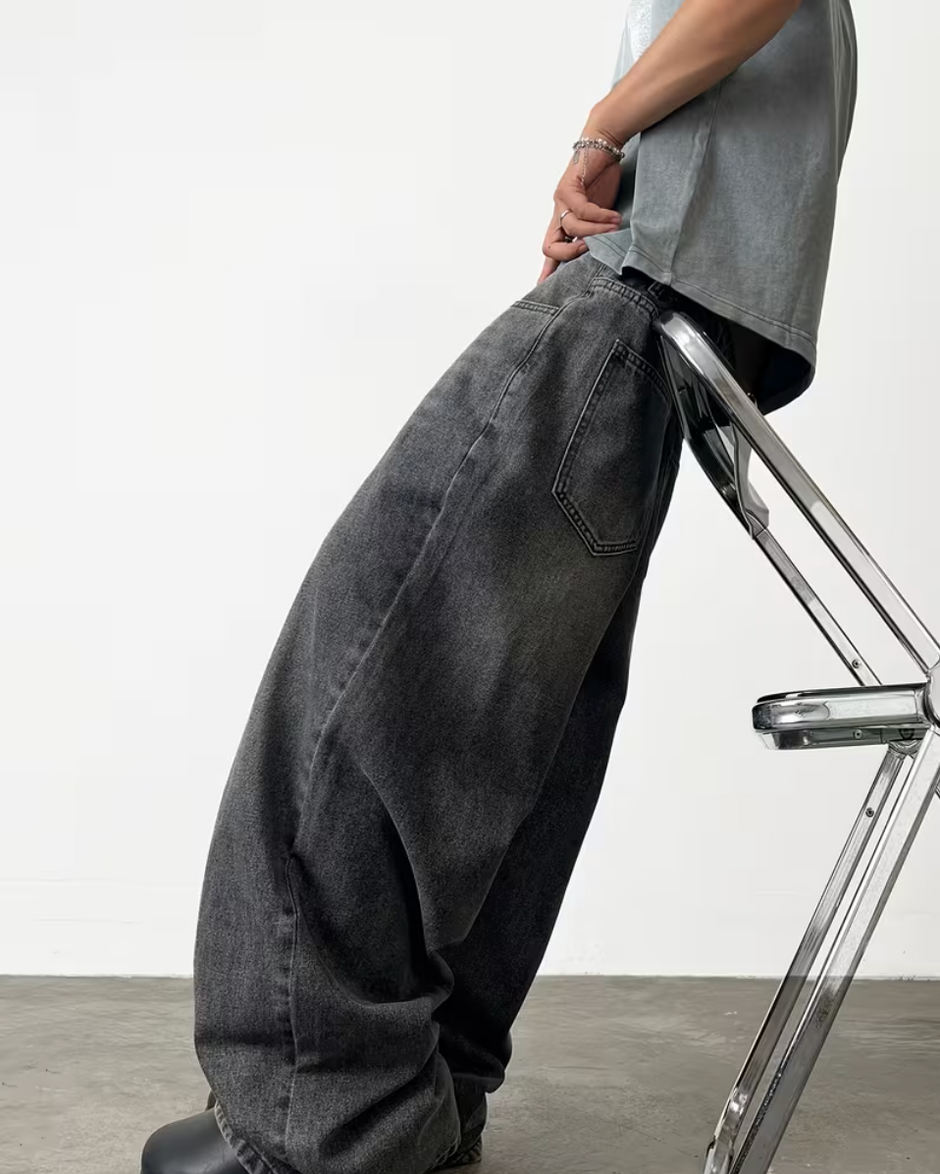 HellMark Trendy Ultra-Baggy Jeans