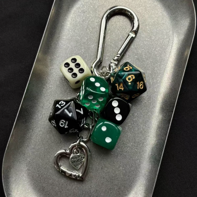 HellMark Vintage Dice Keychain