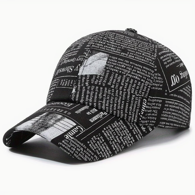 HellMark Vintage NewsPaper Style Hat