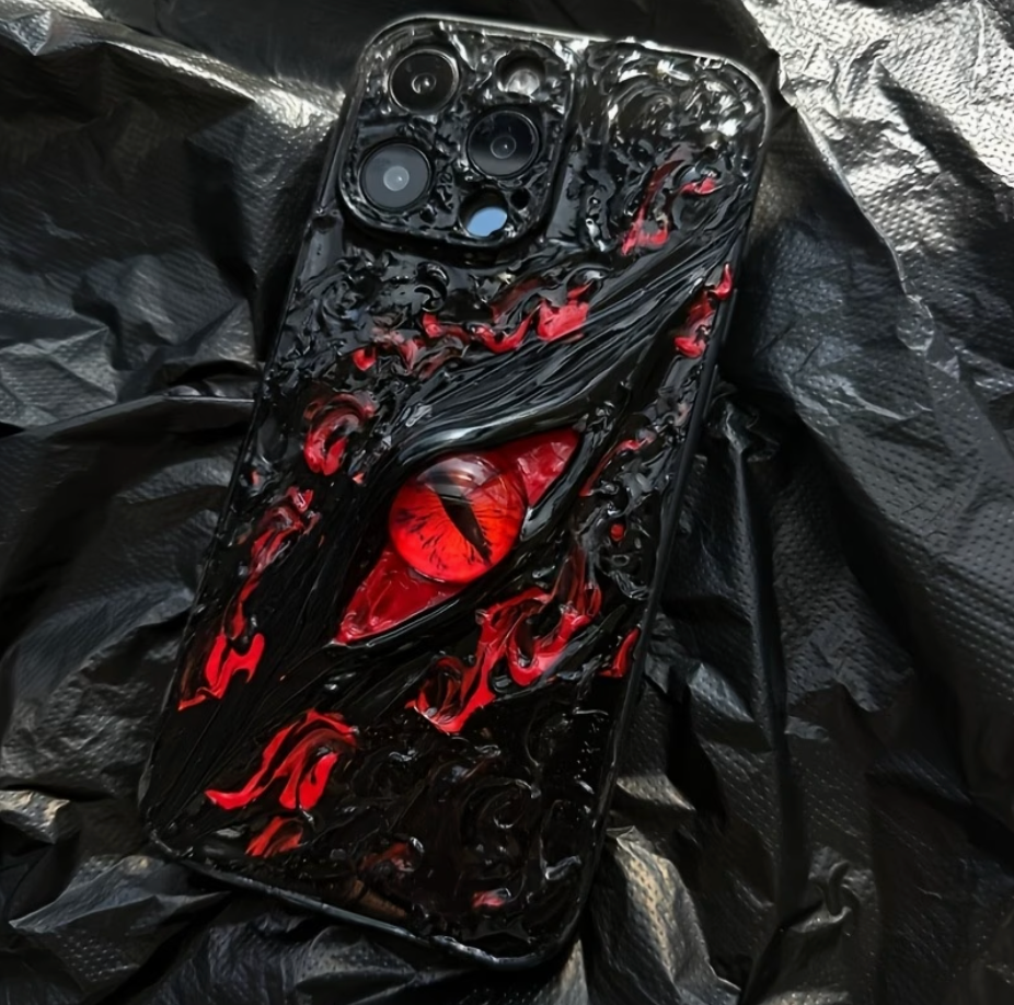 HellMark Red Demon Eye Phone Case
