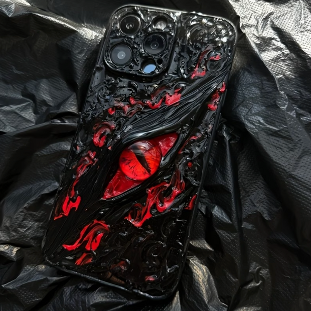 HellMark Red Demon Eye Phone Case