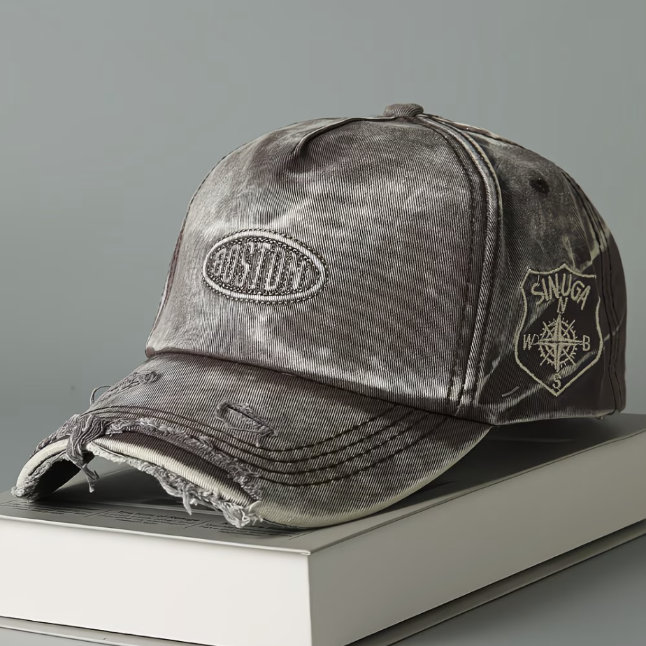 HellMark Vintage Washed Denim Hat