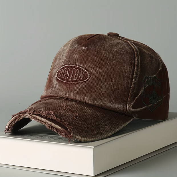 HellMark Vintage Washed Denim Hat