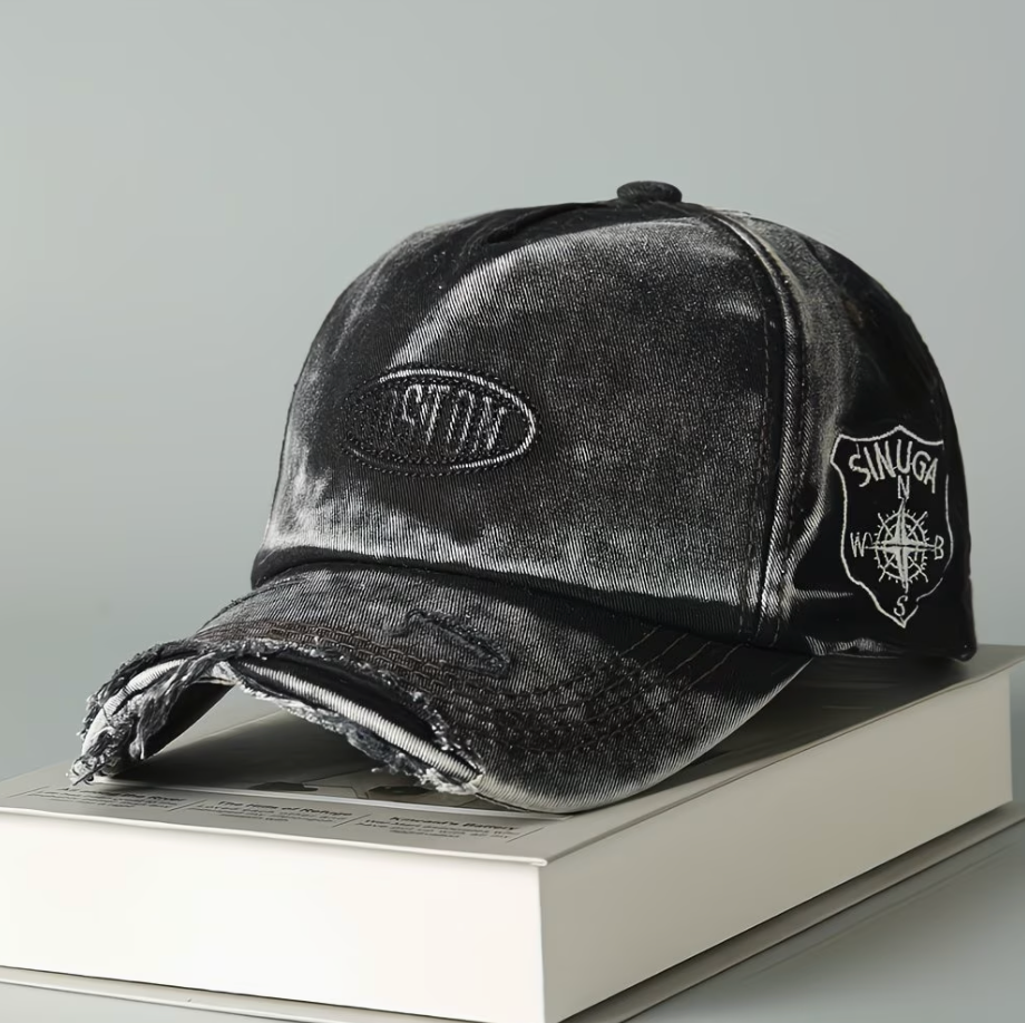 HellMark Vintage Washed Denim Hat