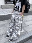HellMark Baggy Camo Cargo Jeans