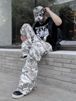 HellMark Baggy Camo Cargo Jeans