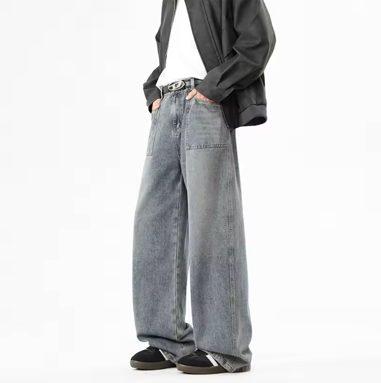 HellMark Baggy Washed Jeans