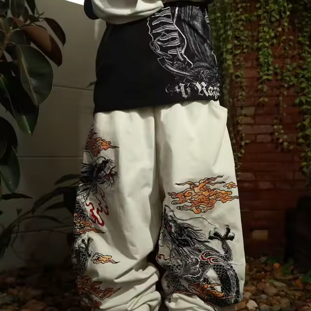 HellMark White Retro Korean Denim